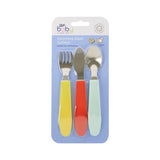 Boots Baby Cutlery Set - Blue - McGrocer