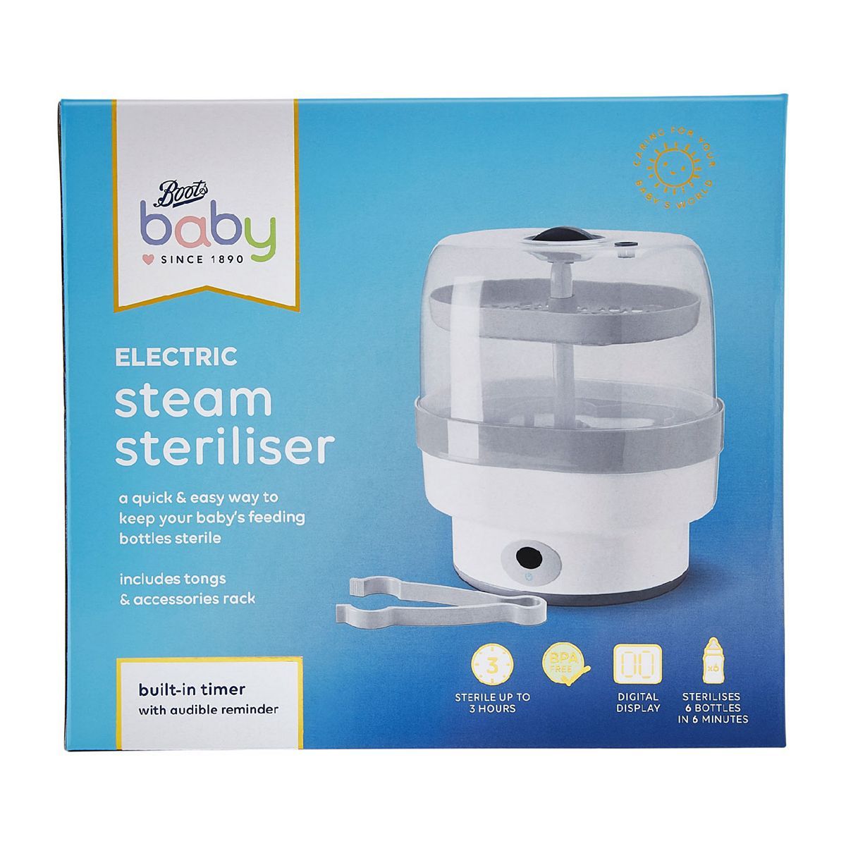 Boots Baby Electric Steriliser - McGrocer