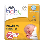 Boots Baby Nappies New Born Size 2 42s - McGrocer