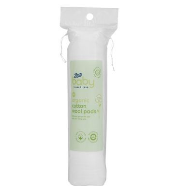 Boots Baby Organic Round Cotton Wool Pads 100s - McGrocer