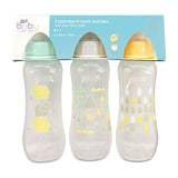 Boots Baby Standard Neck Bottle 260ml 3 Pack - Patterned - McGrocer