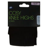 Boots Cosy Knee Highs 2 pair pack - McGrocer