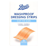Boots Cut To Size Washproof Dressing Strips - 10 Pack - McGrocer
