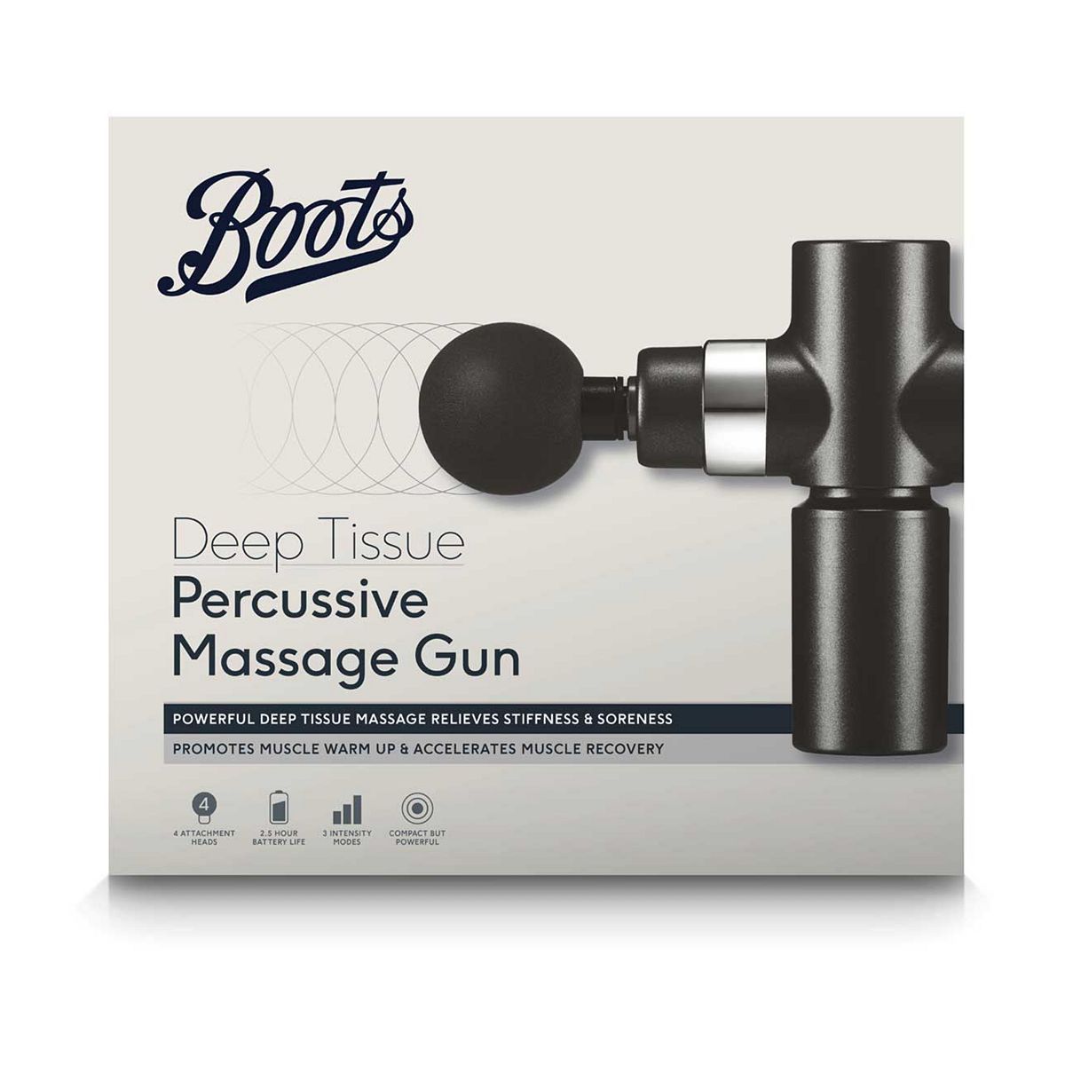 Boots Deep Tissue Percussive Massage Gun - McGrocer