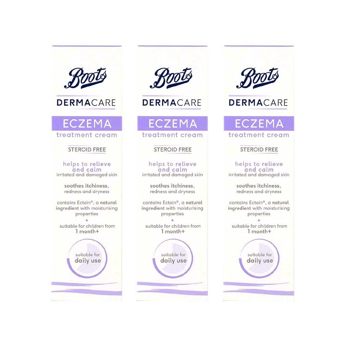 Boots Dermacare Eczema Treatment Cream 30ml x 3 Bundle - McGrocer