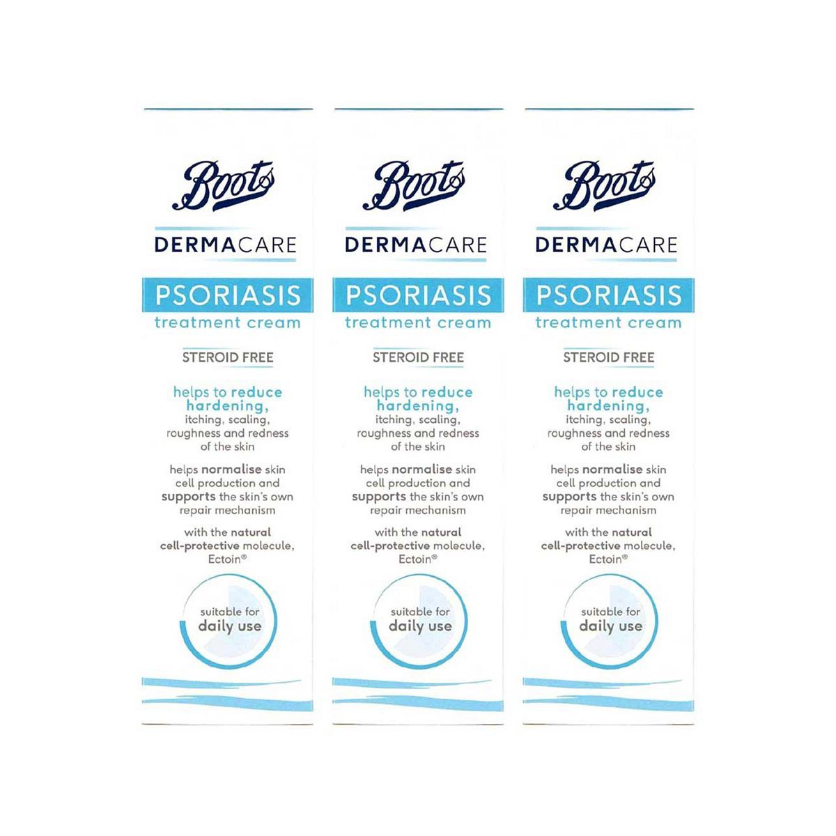 Boots Dermacare Psoriasis Treatment Cream 30ml x 3 Bundle - McGrocer