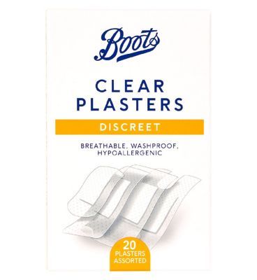 Boots Discreet Clear Plasters - 20 Pack - McGrocer