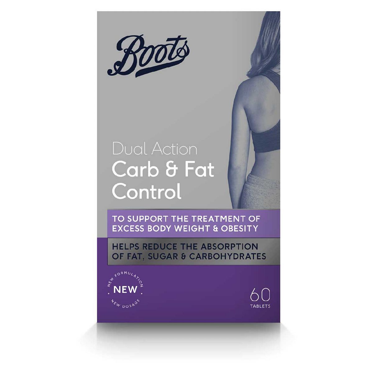 Boots Dual Action Carb & Fat Control 60s - McGrocer