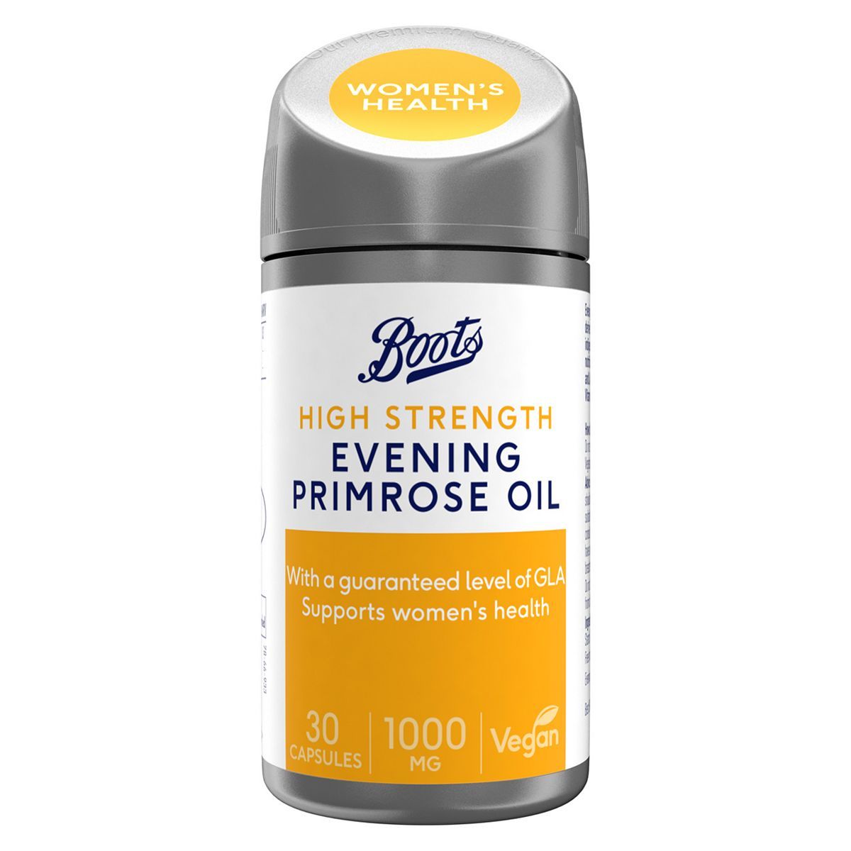 Boots Evening Primrose Oil 1000 mg 30 Capsules (1 month supply) - McGrocer