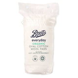 Boots Everyday Organic Oval Cotton Wool Pads 50 pads - McGrocer