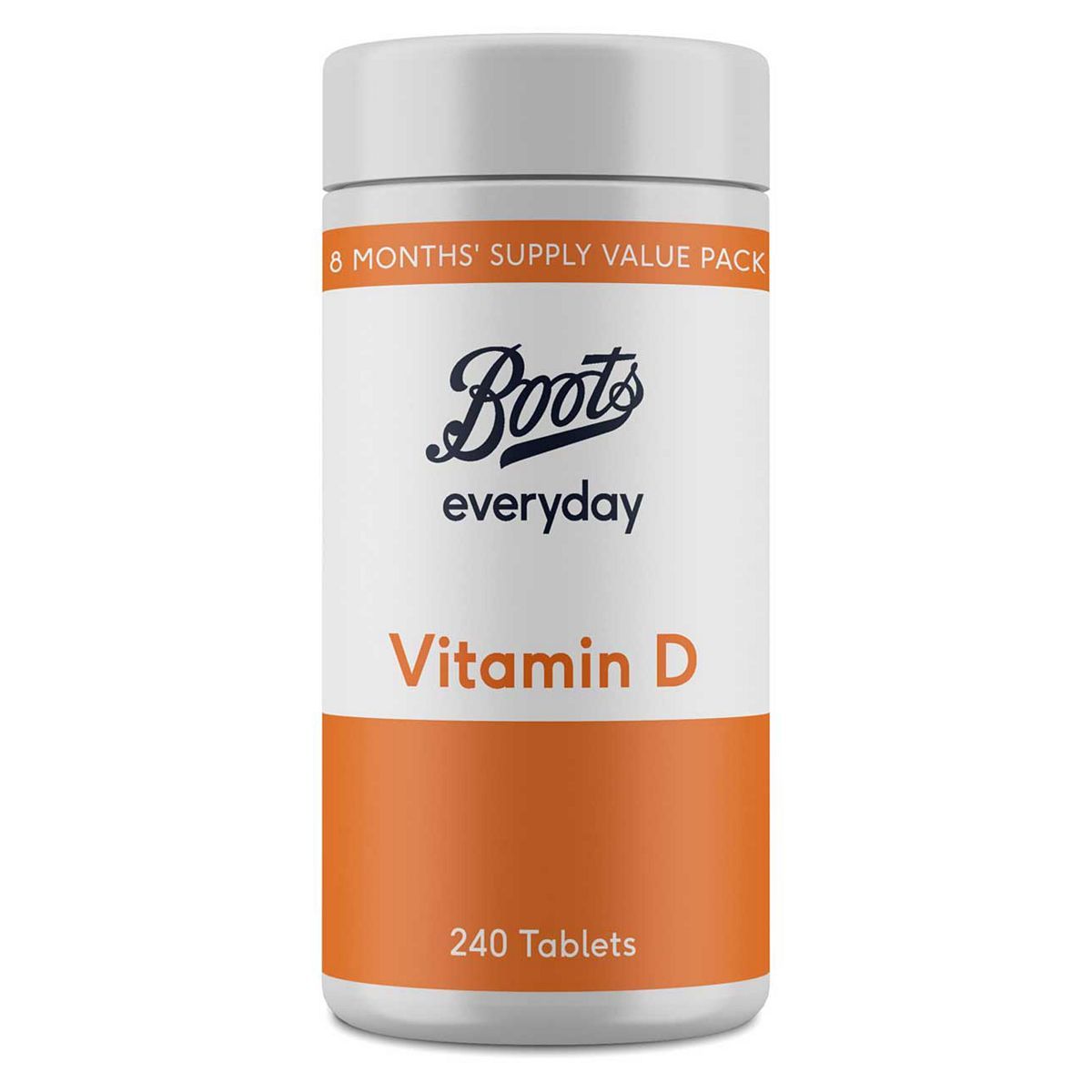 Boots everyday Vitamin D 240 Tablets - McGrocer