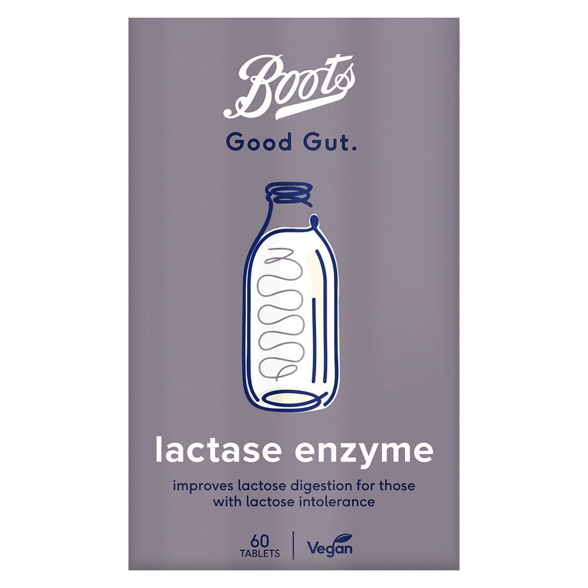 Boots Good Gut Lactase Enzyme, 60 Tablets - McGrocer