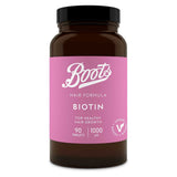 Boots Hair Formula Biotin 90 Tablets - McGrocer