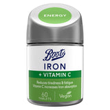 Boots Iron & Vitamin C 60 Tablets (2 month supply) - McGrocer