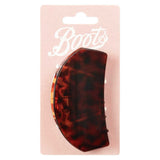 Boots jaw clip flat half moon tort - McGrocer