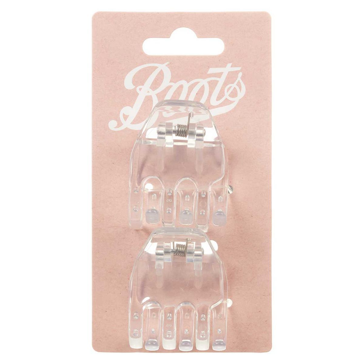 Boots Jaw Clips Clear Small 2s - McGrocer