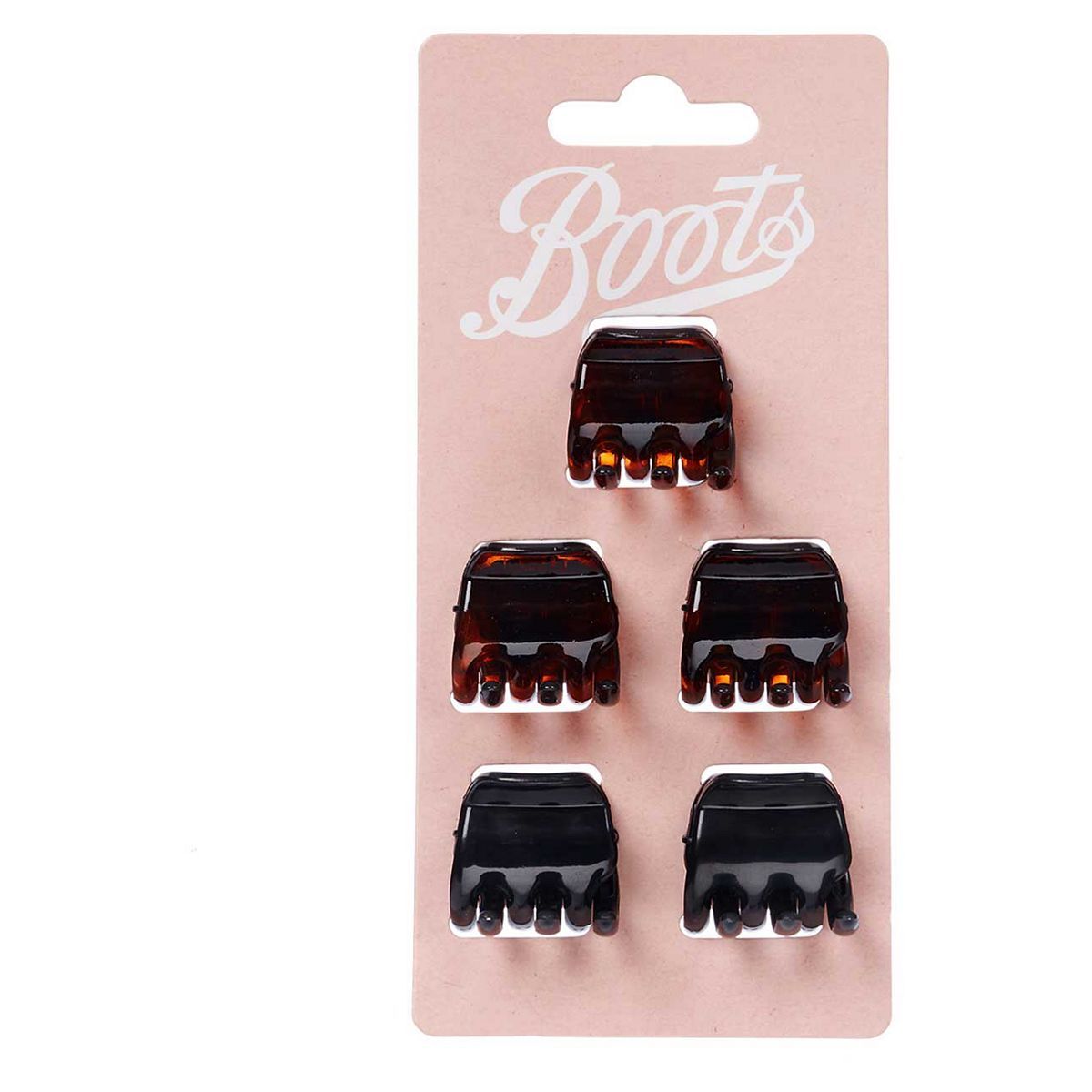 Boots jaw clips mixed black tort small 5s - McGrocer