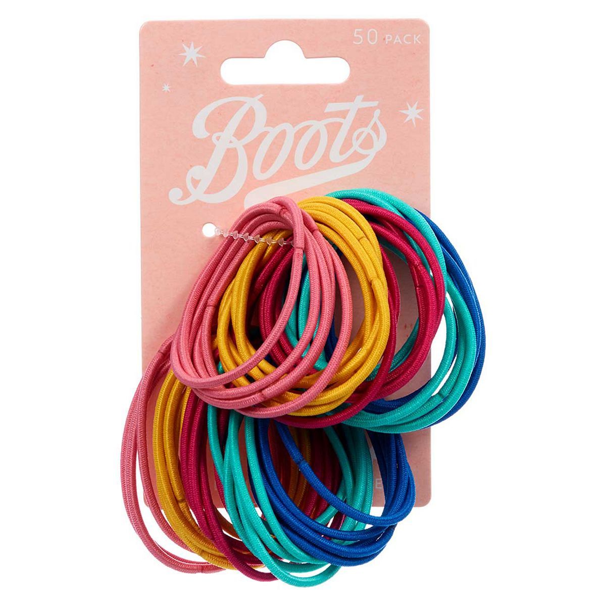 Boots kids bright thin multi coloured ponyband 50s - McGrocer