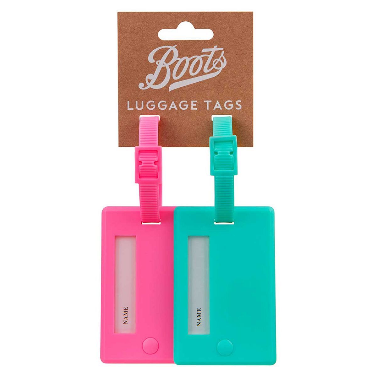 Boots Luggage Tags- Neon - McGrocer