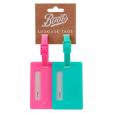 Boots Luggage Tags- Neon - McGrocer
