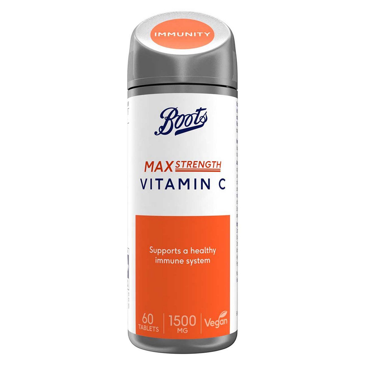 Boots Max Strength Vitamin C, 60 Tablets - McGrocer