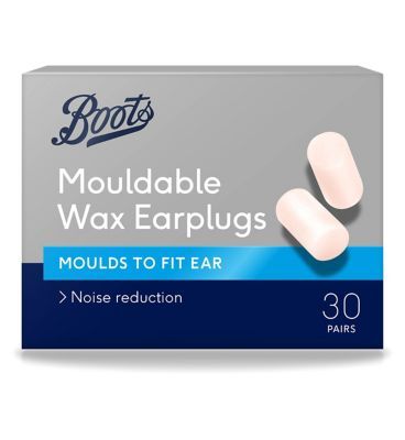 Boots Mouldable Wax Earplugs - 30 Pairs - McGrocer
