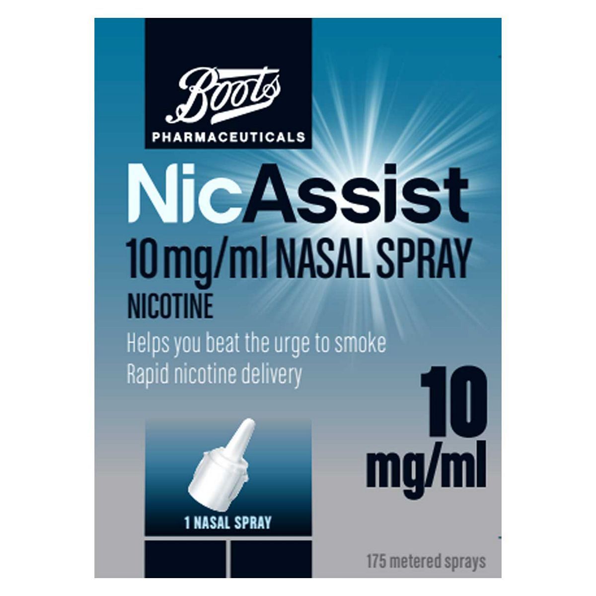 Boots NicAssist Nasal Spray 10mg/ml - McGrocer