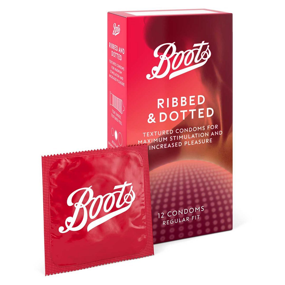 Boots Ribbed & Dotted Condoms - 12 pack - McGrocer