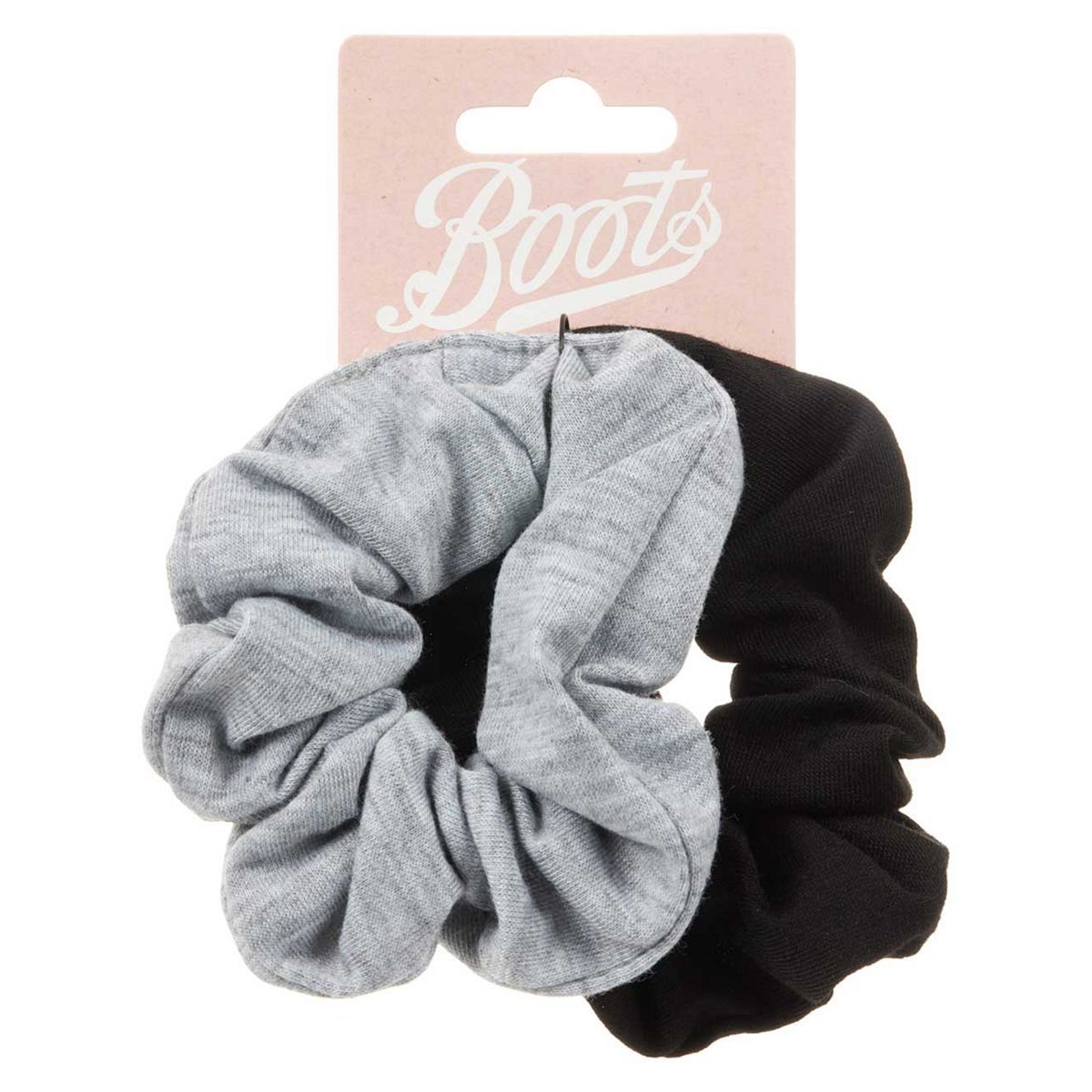 Boots scrunchies cotton grey black 2s - McGrocer