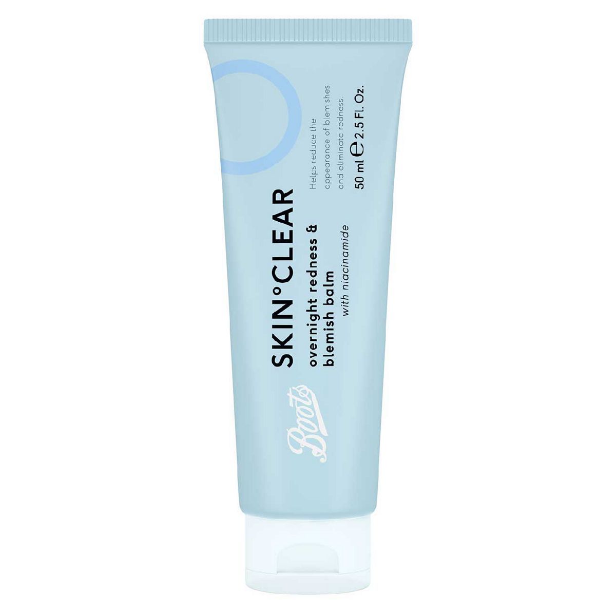 Boots Skin Clear Overnight & Redness Blemish Balm with niacinamide 50ml - McGrocer