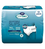 Boots Staydry Slip Medium/Large - 120 Pairs (12 Pack Bundle) - McGrocer