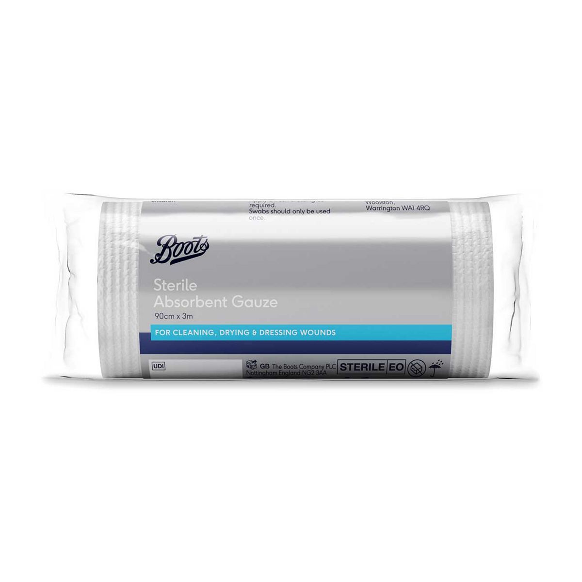Boots Sterile Gauze - 90cm x 3m - McGrocer