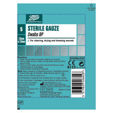 Boots Sterile Gauze Swabs (7.5cm x 7.5cm) - Pack of 5 - McGrocer