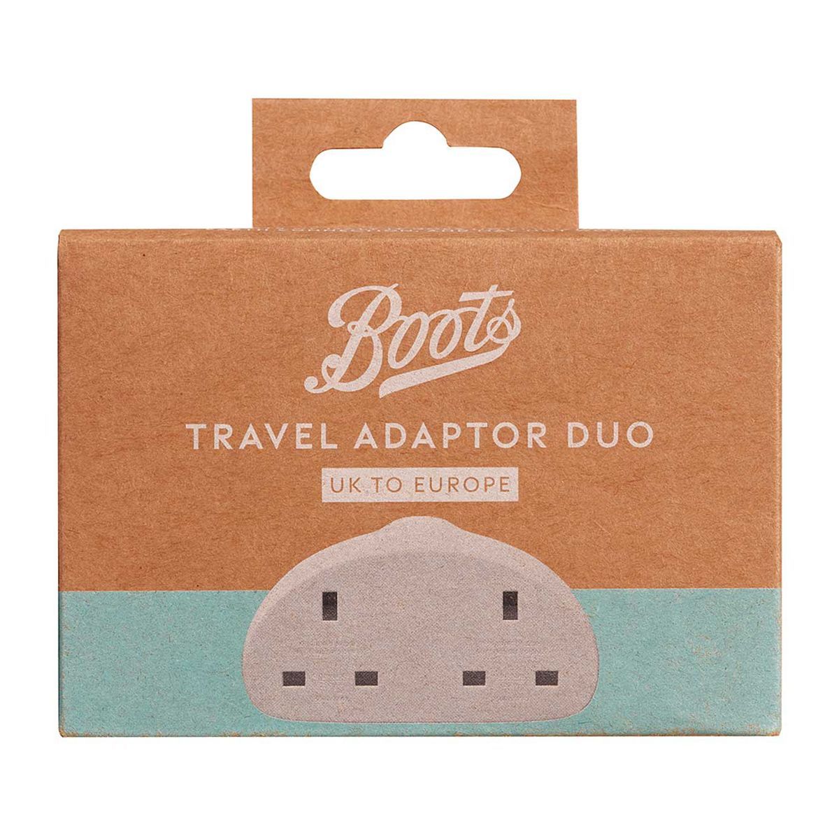 Boots Travel Adaptor Duo UK to Europe - McGrocer