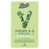 Boots Vegan A-Z + Omega 3 Wellness Formula 30 Tablets + 30 Capsules - McGrocer