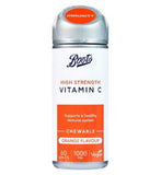 Boots Vitamin C 1000 mg 60 Orange Flavour Chewable Tablets - McGrocer