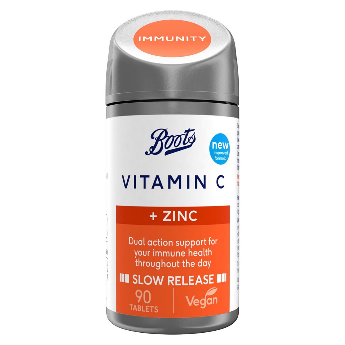 Boots Vitamin C & Zinc 90 Tablets (3 months supply) - McGrocer