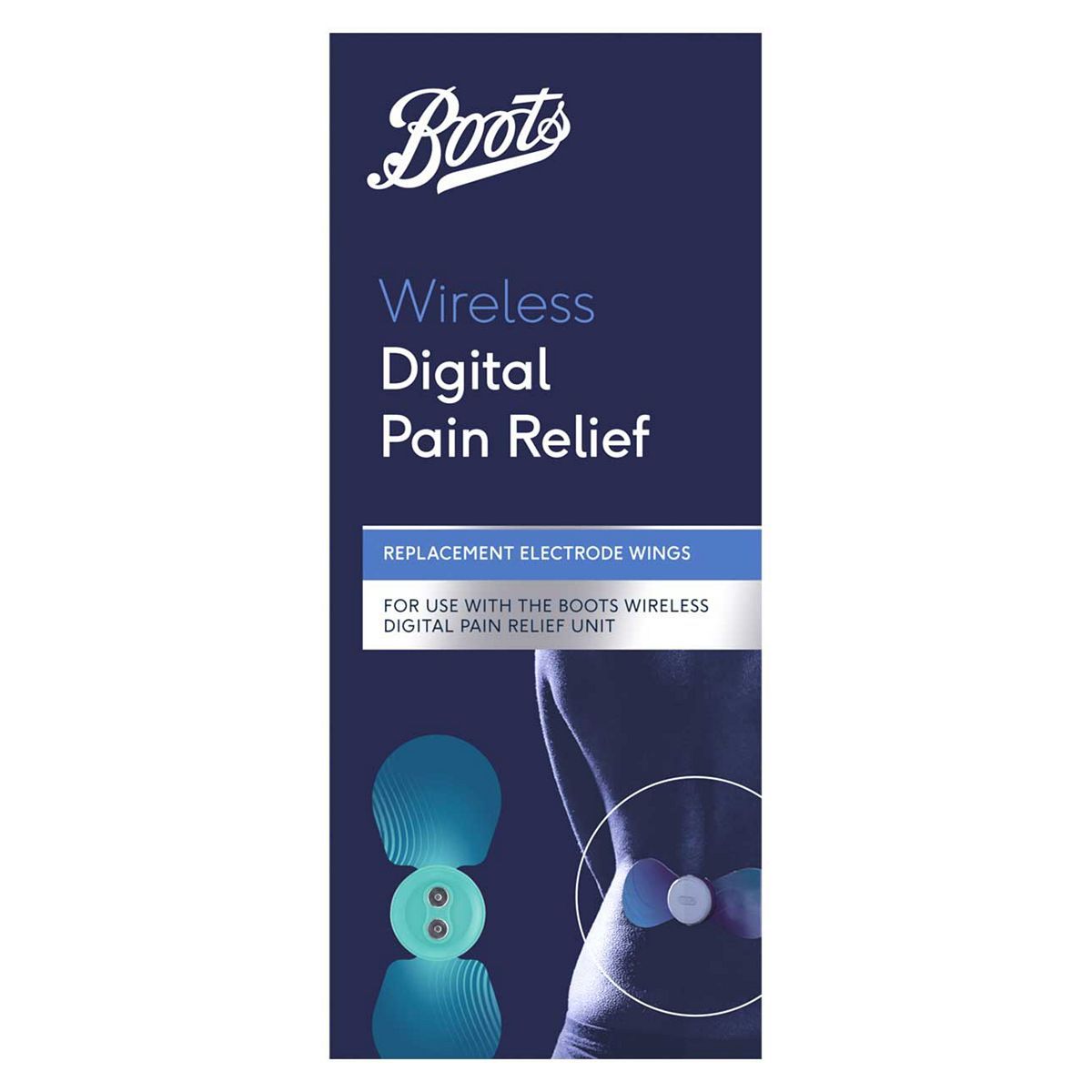 Boots Wireless Digital Pain Relief Replacement Electrode Wings - McGrocer