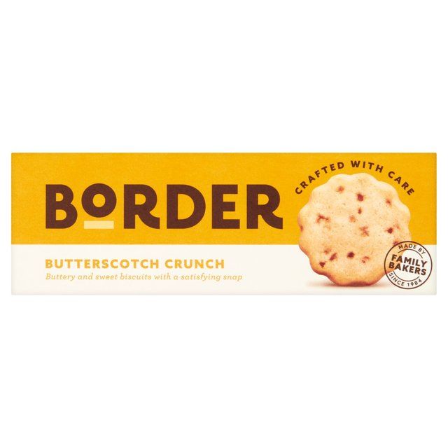 Border Biscuits Sweet Memories Butterscotch Crunch   135g - McGrocer