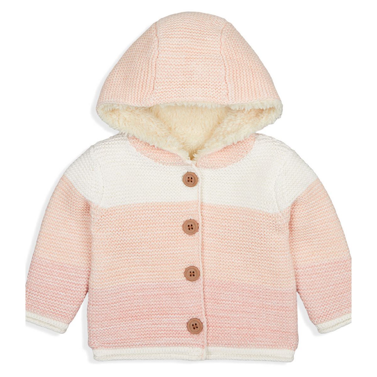 Borg-Lined Hooded Cardigan - McGrocer