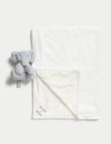 Born In 2024 Soft Toy & Blanket Gift Set - McGrocer