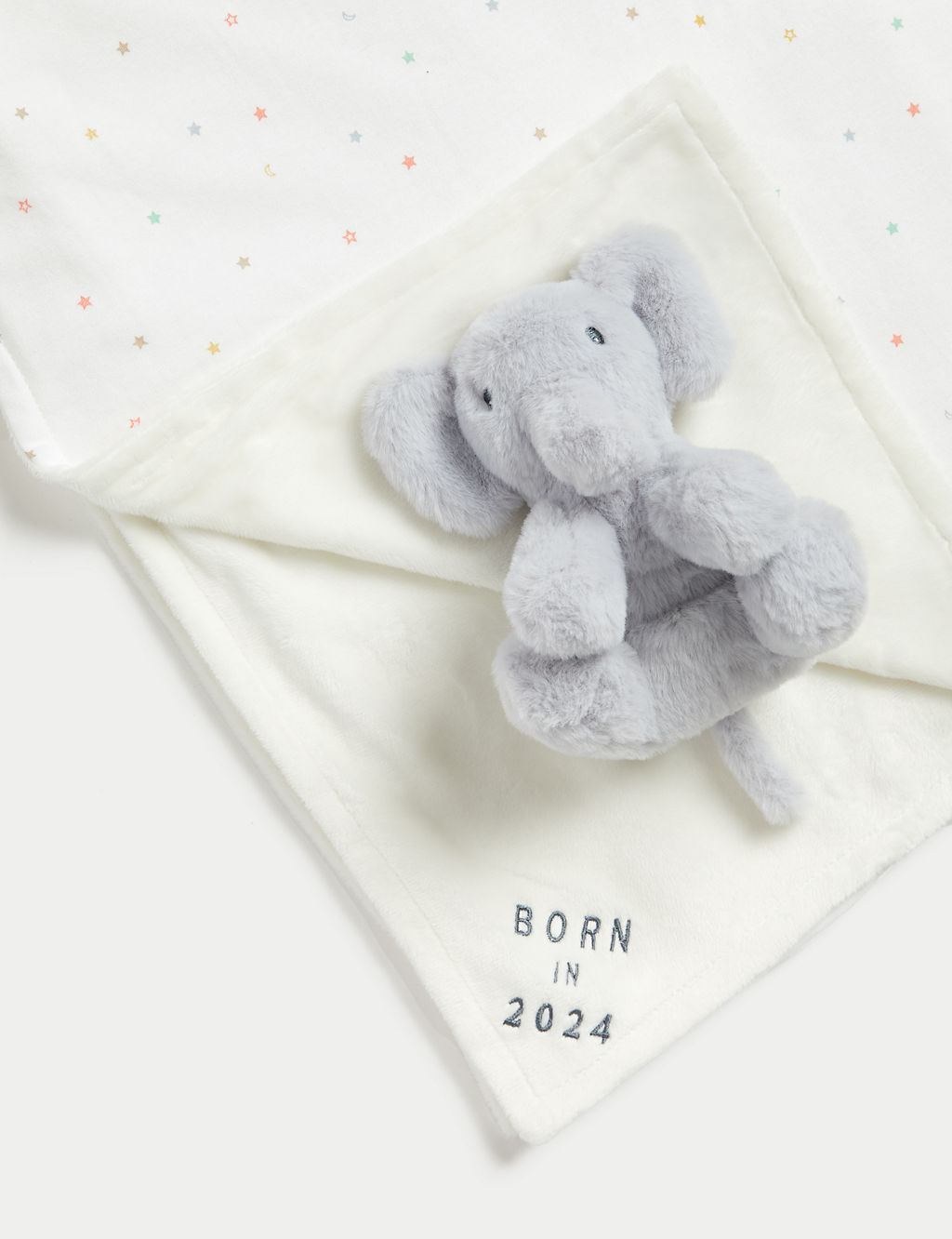 Born In 2024 Soft Toy & Blanket Gift Set - McGrocer