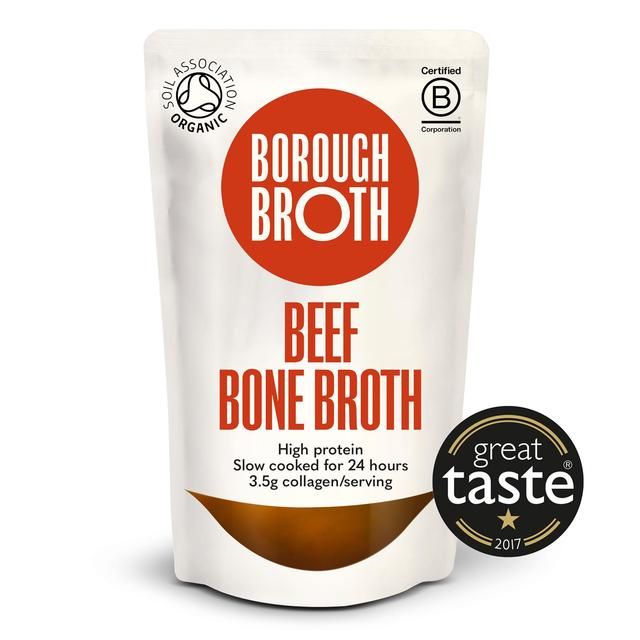 Borough Broth 24hr Organic Beef Bone Broth   324g - McGrocer