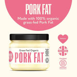 Borough Broth Co 100% Organic Pork Fat   250g - McGrocer
