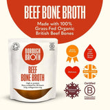 Borough Broth Co.Organic Beef Bone Broth Large Pack   1kg - McGrocer