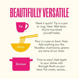 Borough Broth Co. Organic Tonkotsu Ramen Broth   400g - McGrocer