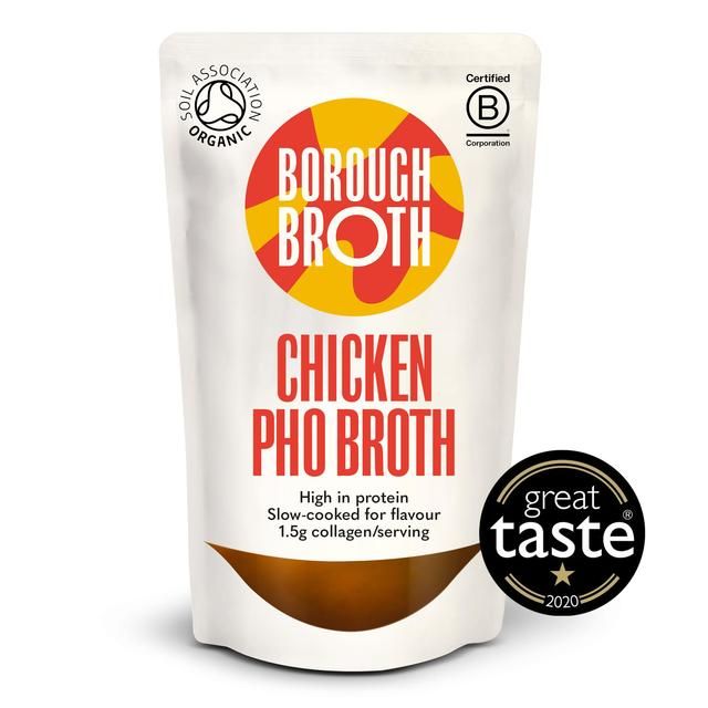 Borough Broth Organic Chicken Pho Broth   400g - McGrocer