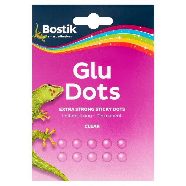 Bostik Extra Strong Adhesive Dots   64 per pack - McGrocer