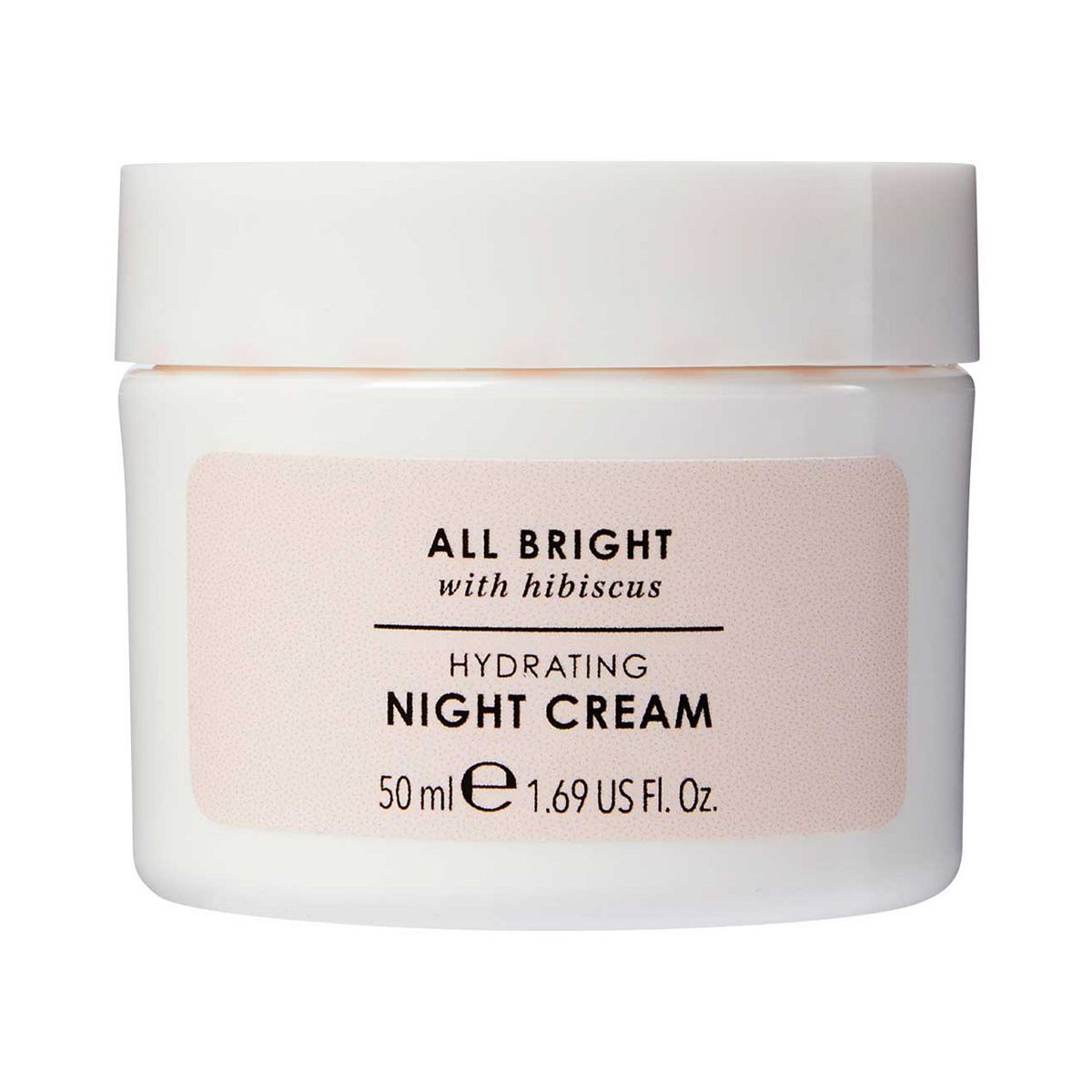 Botanics All Bright Hydrating Night Cream Moisturiser with Natural AHAs 50ml - McGrocer