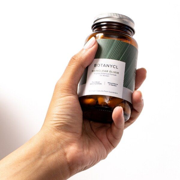 Botanycl Skinclear Elixir - 60 Vegan Capsules For Women - McGrocer
